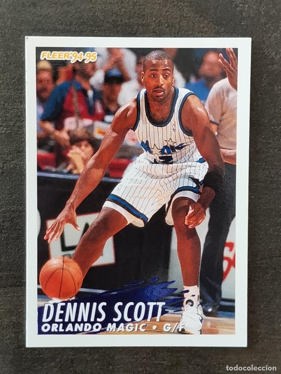 Sammelleidenschaft Sport: Fleer Basketball 1994/95 #162 Dennis Scott Orlando Magic NBA Card