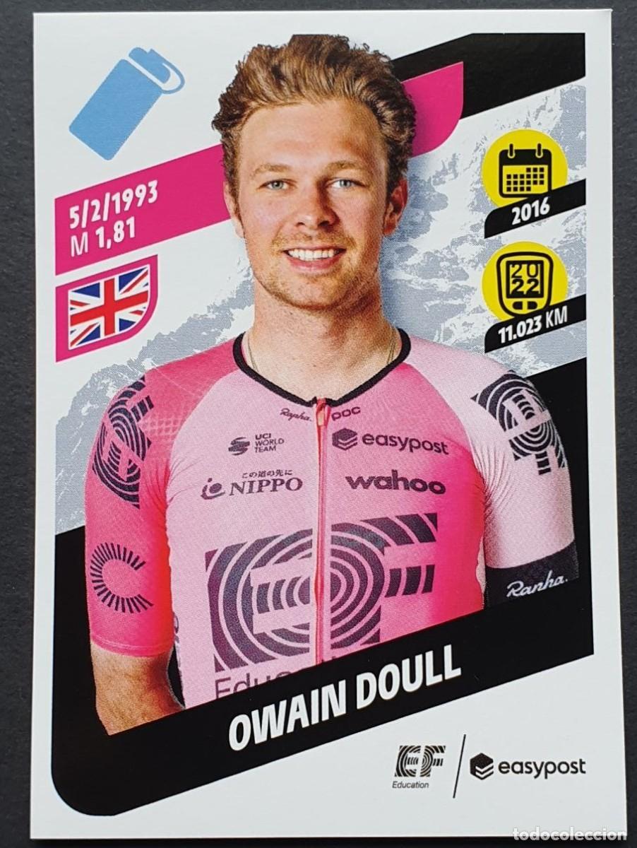 Coleccionismo deportivo: #123 Owain Doull GBR (EF Education) - TOUR DE FRANCE 2023 Panini Stickers