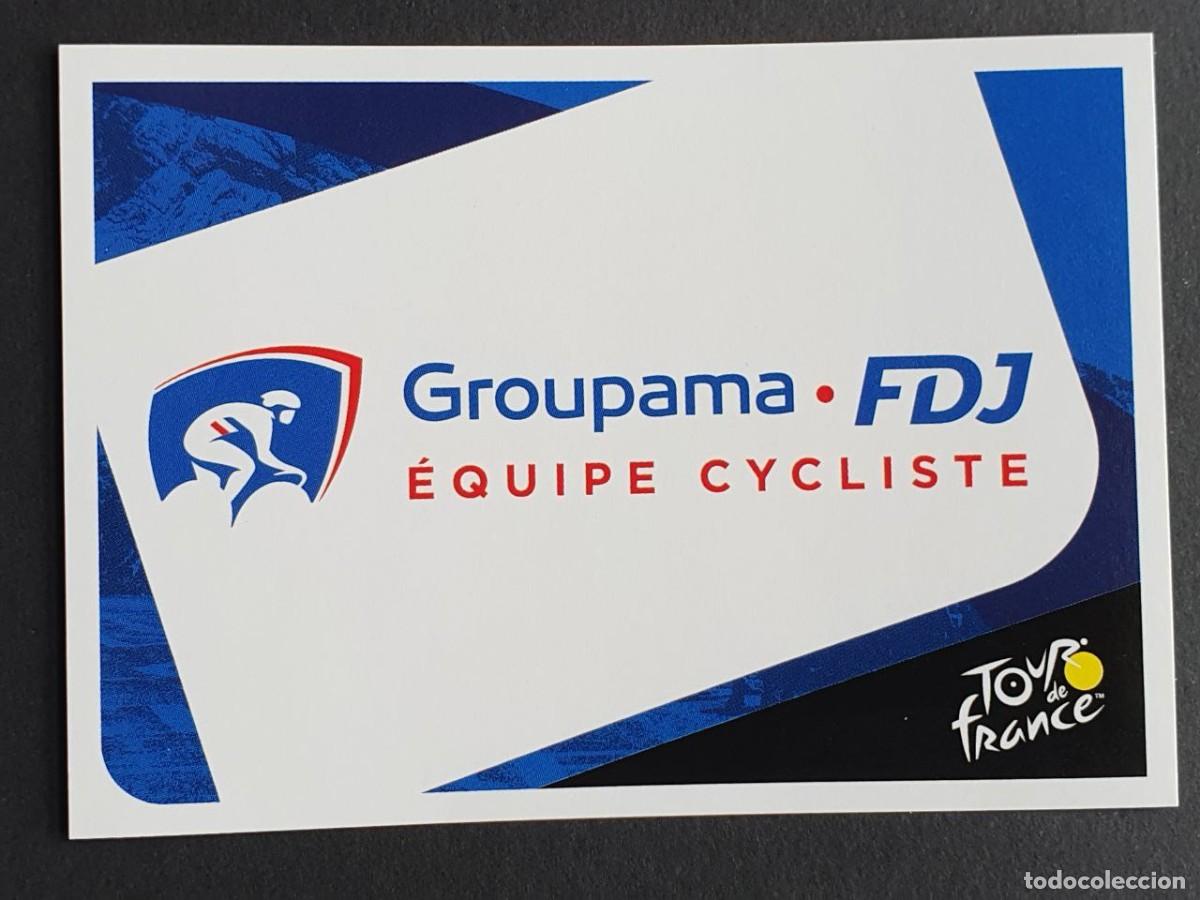 Coleccionismo deportivo: #128 Logo FRA (Groupama) - TOUR DE FRANCE 2023 Panini Stickers