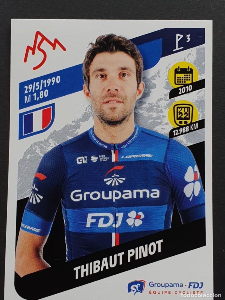 Coleccionismo deportivo: #130 Thibaut Pinot FRA (Groupama) - TOUR DE FRANCE 2023 Panini Stickers