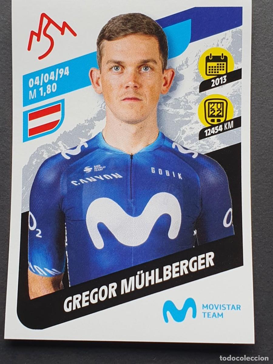 Coleccionismo deportivo: #208 Gregor M&uuml;hlberger AUT (MoviStar) - TOUR DE FRANCE 2023 Panini Stickers