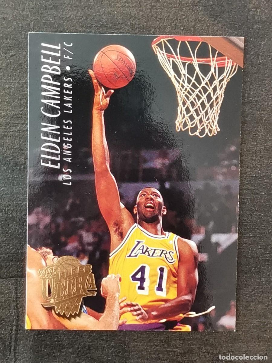 Coleccionismo deportivo: Fleer Ultra 1994/95 #84 Elden Campbell Los Angeles Lakers NBA Card