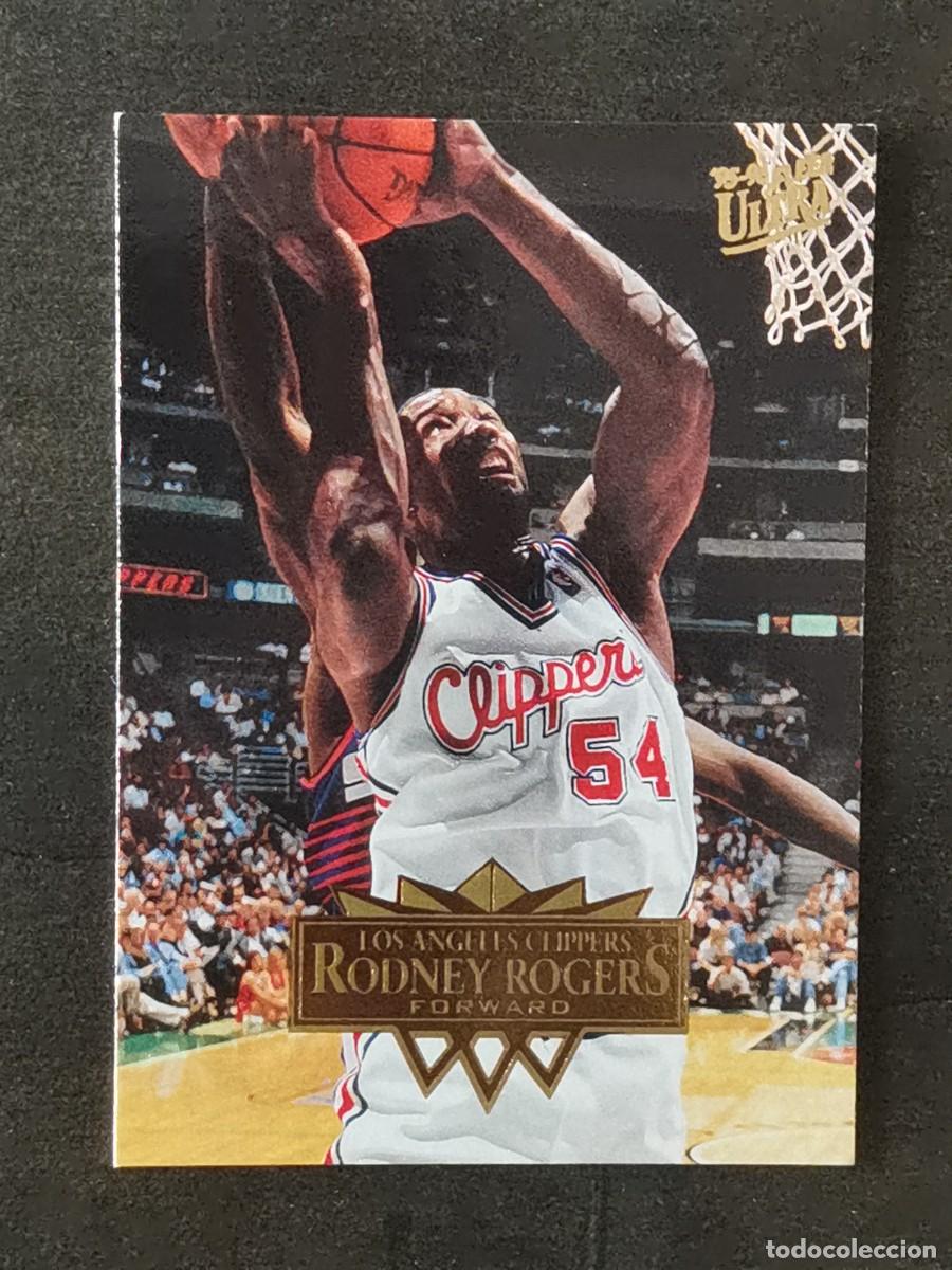 Sammelleidenschaft Sport: Fleer Ultra 1995/96 #223 Rodney Rogers Los Angeles Clippers NBA Card