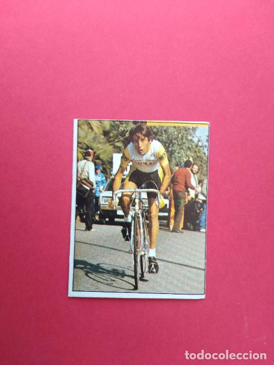 Coleccionismo deportivo: CHOCOLATES HUESO CICLISMO VUELTA 84 1984 CROMO NUNCA PEGADO EQUIPO HUESO N&ordm; 6 DE LA PE&Ntilde;A