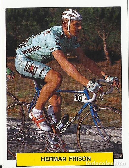 Coleccionismo deportivo: Cromo colecci&oacute;n Ases del pedal (Nuevo Super Skate Ball) - Cromo 128 - Herman Frison