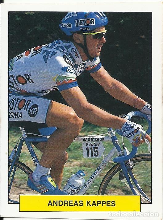 Coleccionismo deportivo: Cromo colecci&oacute;n Ases del pedal (Nuevo Super Skate Ball) - Cromo 93 - Andreas Kappes