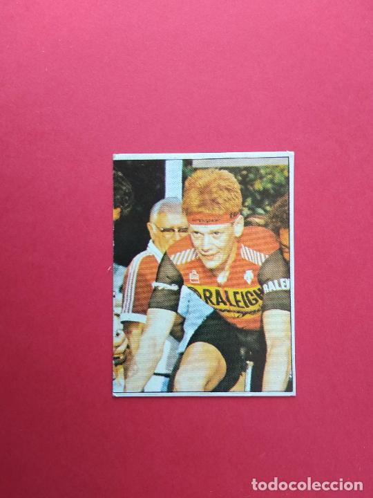 Coleccionismo deportivo: CHOCOLATES HUESO CICLISMO VUELTA 84 1984 CROMO NUNCA PEGADO N&ordm; 95 B DOSTERBOSCH