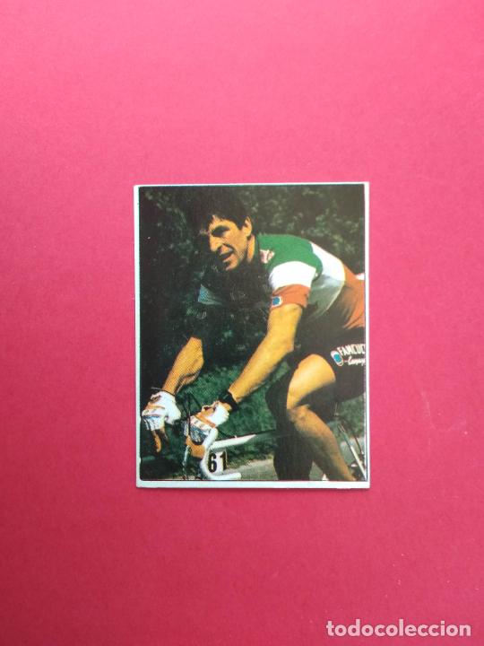 Coleccionismo deportivo: CHOCOLATES HUESO CICLISMO VUELTA 84 1984 CROMO NUNCA PEGADO N&ordm; 110 FRANCESCO MOSER