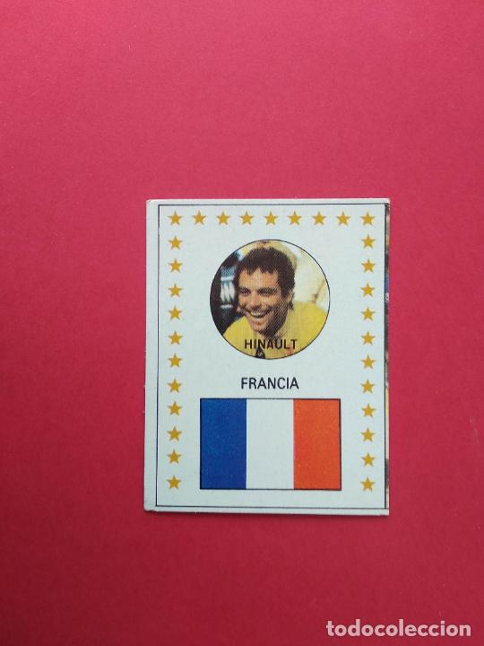 Coleccionismo deportivo: CHOCOLATES HUESO CICLISMO VUELTA 84 1984 CROMO NUNCA PEGADO N&ordm; 138 BERNARD HINAULT