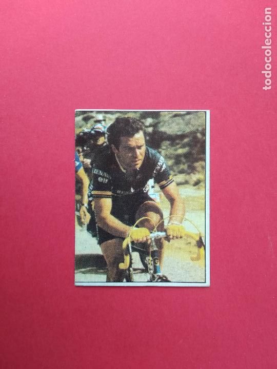 Coleccionismo deportivo: CHOCOLATES HUESO CICLISMO VUELTA 84 1984 CROMO NUNCA PEGADO N&ordm; 139 BERNARD HINAULT