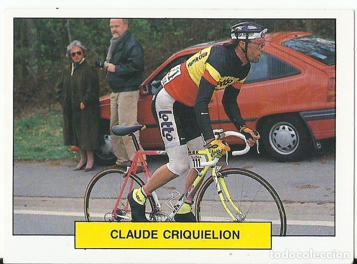 Coleccionismo deportivo: Cromo colecci&oacute;n Ases del pedal (Nuevo Super Skate Ball) - Cromo 78 - Claude Criquielion