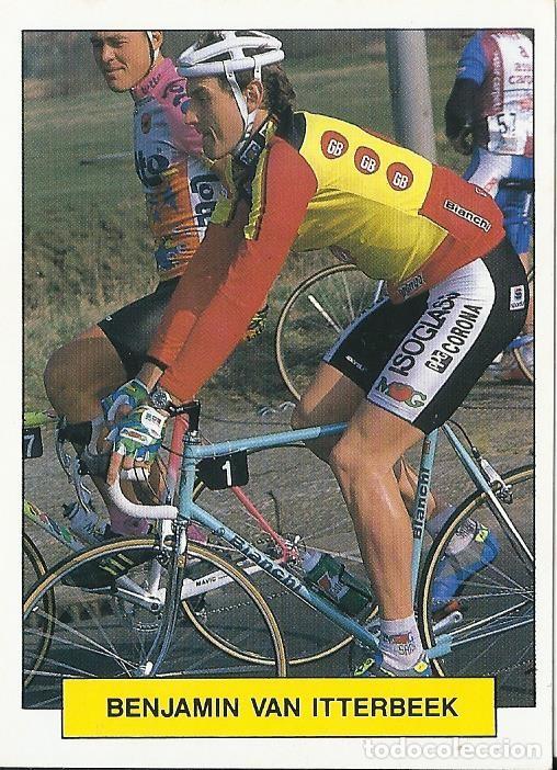 Coleccionismo deportivo: Cromo colecci&oacute;n Ases del pedal (Nuevo Super Skate Ball) - Cromo 99 - Benjamin Van Itterbeek
