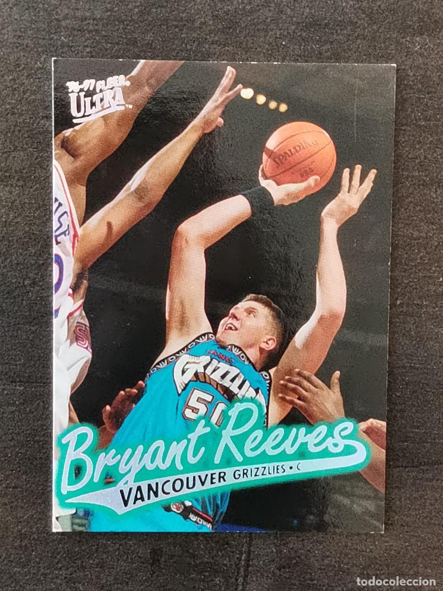Colecionismo desportivo: Fleer Ultra 1996/97 #119 Bryant Reeves Vancouver Grizzlies NBA Card