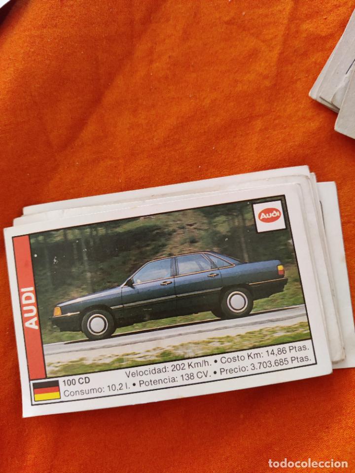 Sammelleidenschaft Sport: audio 100 cd cromos cusco motor 1989 coches sin pegar