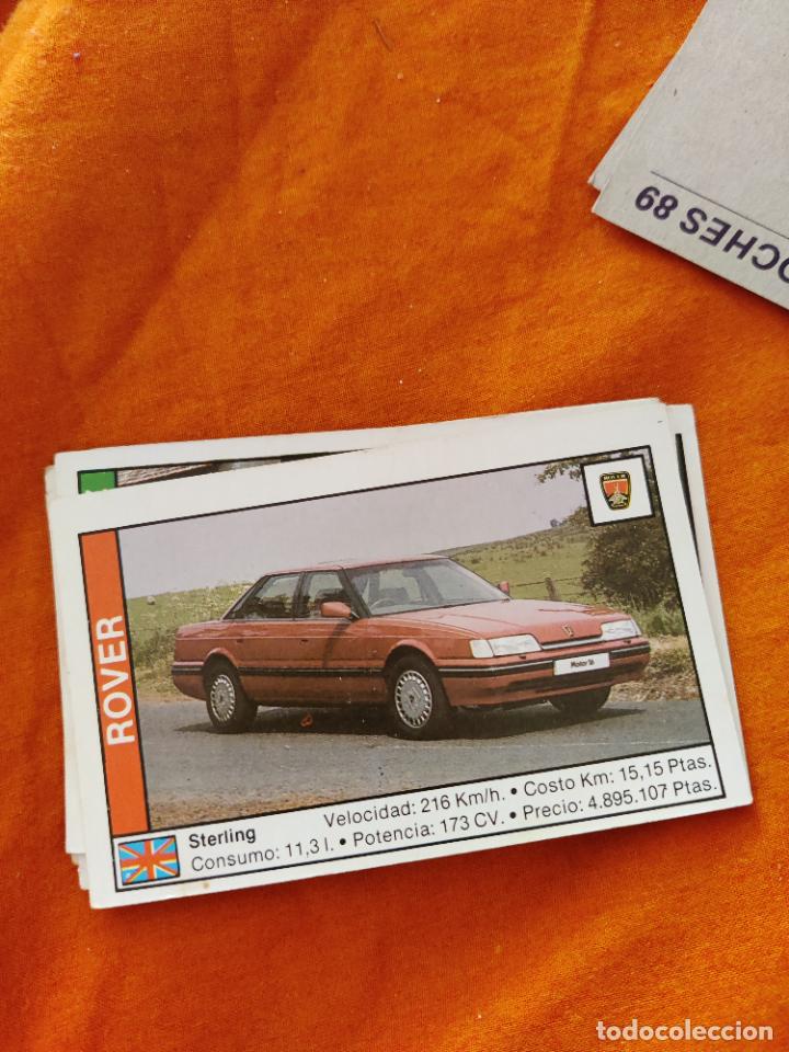 Sammelleidenschaft Sport: rover sterling 150 cromos cusco motor 1989 coches sin pegar