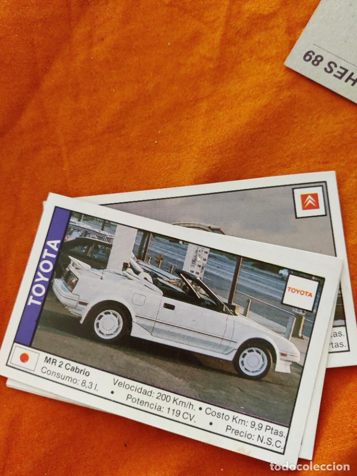Sammelleidenschaft Sport: toyota cabrio 166 cromos cusco motor 1989 coches sin pegar