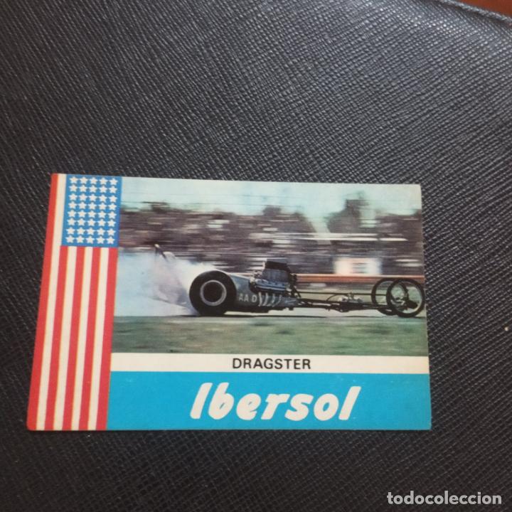 Colecionismo desportivo: DRAGSTER IBERSOL BEBIDA MOTOCICLISMOS - AUTOMOVILISMO CROMO - SIN PEGAR - CC7 - 48