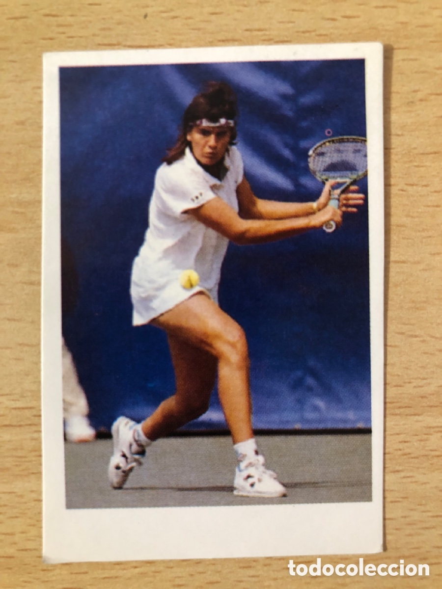 Coleccionismo deportivo: # 185 Conchita Mart&iacute;nez El mundo de las Estrellas Ed. Kadima 1991 sin pegar