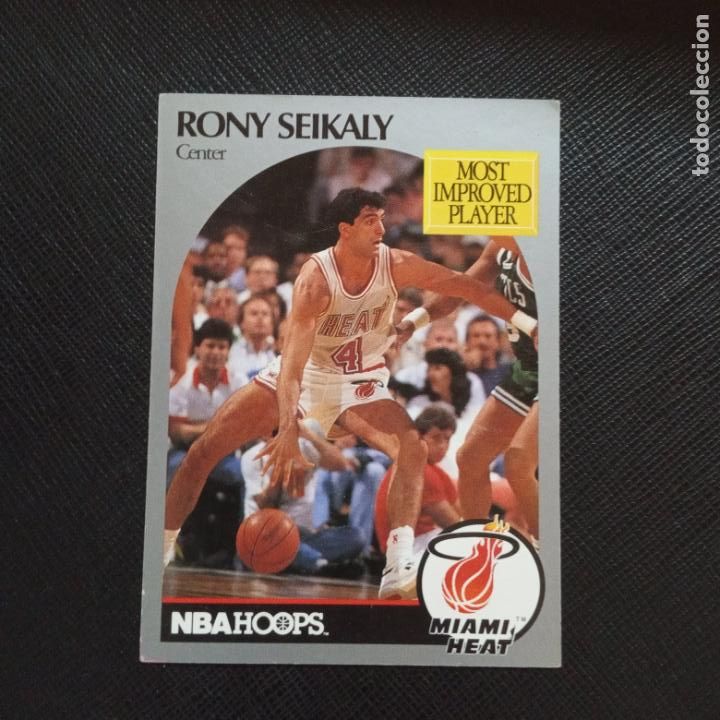 Sammelleidenschaft Sport: RONY SEIKALY 169 MIAMI HEAT NBA HOOPS 1990 1991 CROMO 90 91 BALONCESTO - A96 PG10