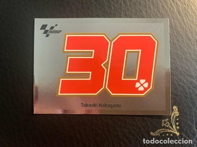 Coleccionismo deportivo: 70 MOTO GP TAKAAKI NAKAGAMI LCR HONDA PANINI 22 2022
