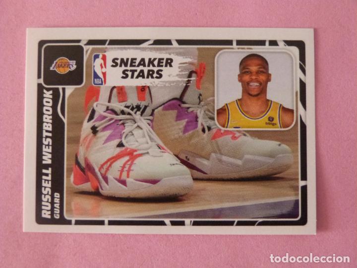 Collezionismo sportivo: CROMO DE BALONCESTO ZAPATILLAS DE WESTBROOK SIN PEGAR N&ordm; 65 LIGA NBA 2022-2023/22-23 PANINI