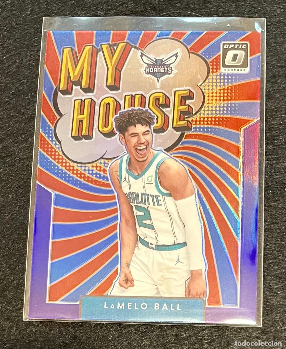 Sports collectibles: Lamelo Ball 2021 Panini Donruss Optic My House #8