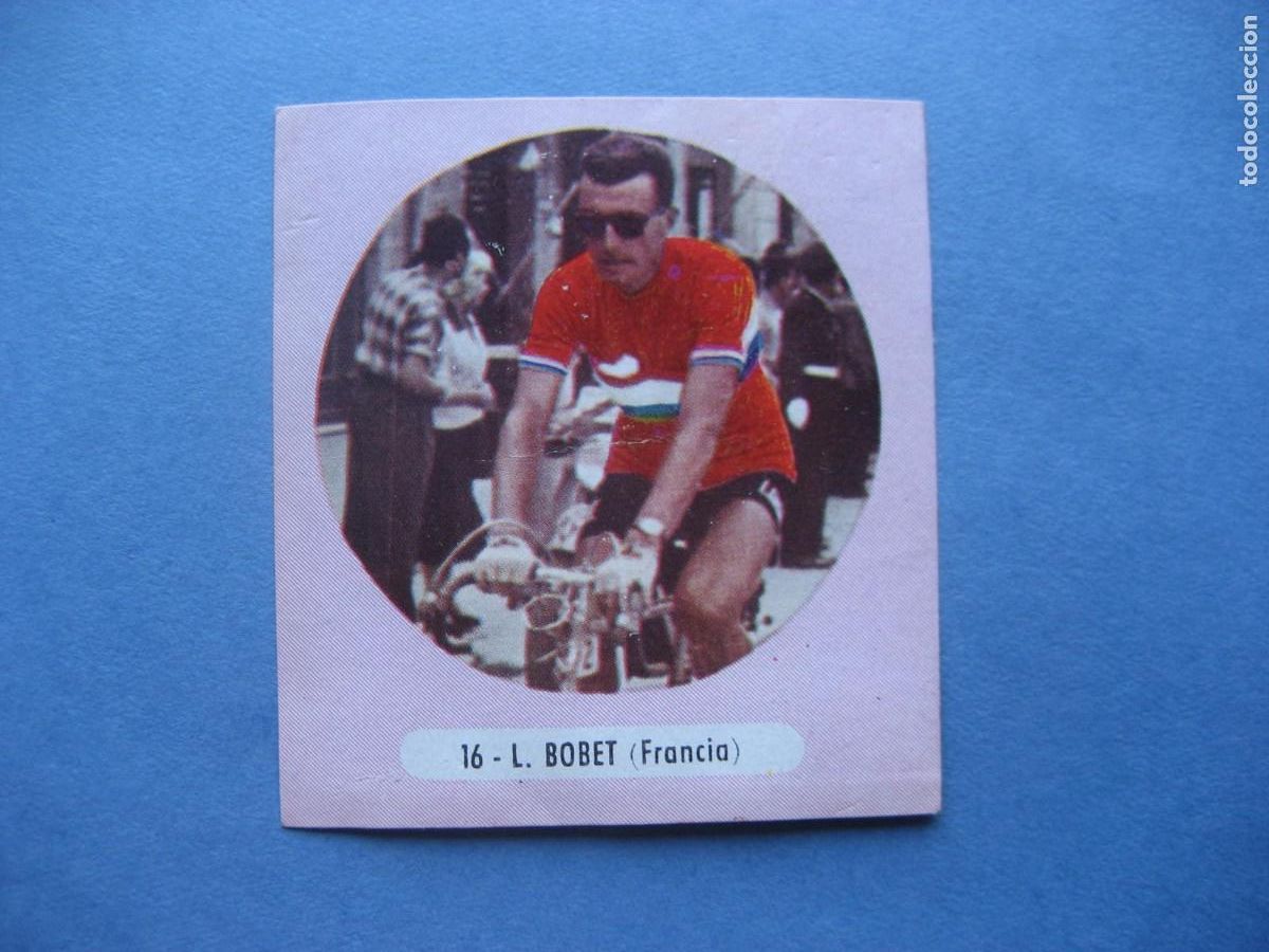 Coleccionismo deportivo: CICLISMO: CROMO N&ordm; 16 L. BOBET - FIGURAS DEL CICLISMO - EXCLUSIVAS TRIUNFO 1962