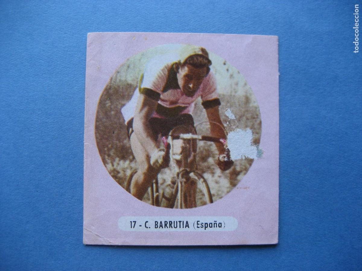 Coleccionismo deportivo: CICLISMO: CROMO N&ordm; 17 C. BARRUTIA - FIGURAS DEL CICLISMO - EXCLUSIVAS TRIUNFO 1962