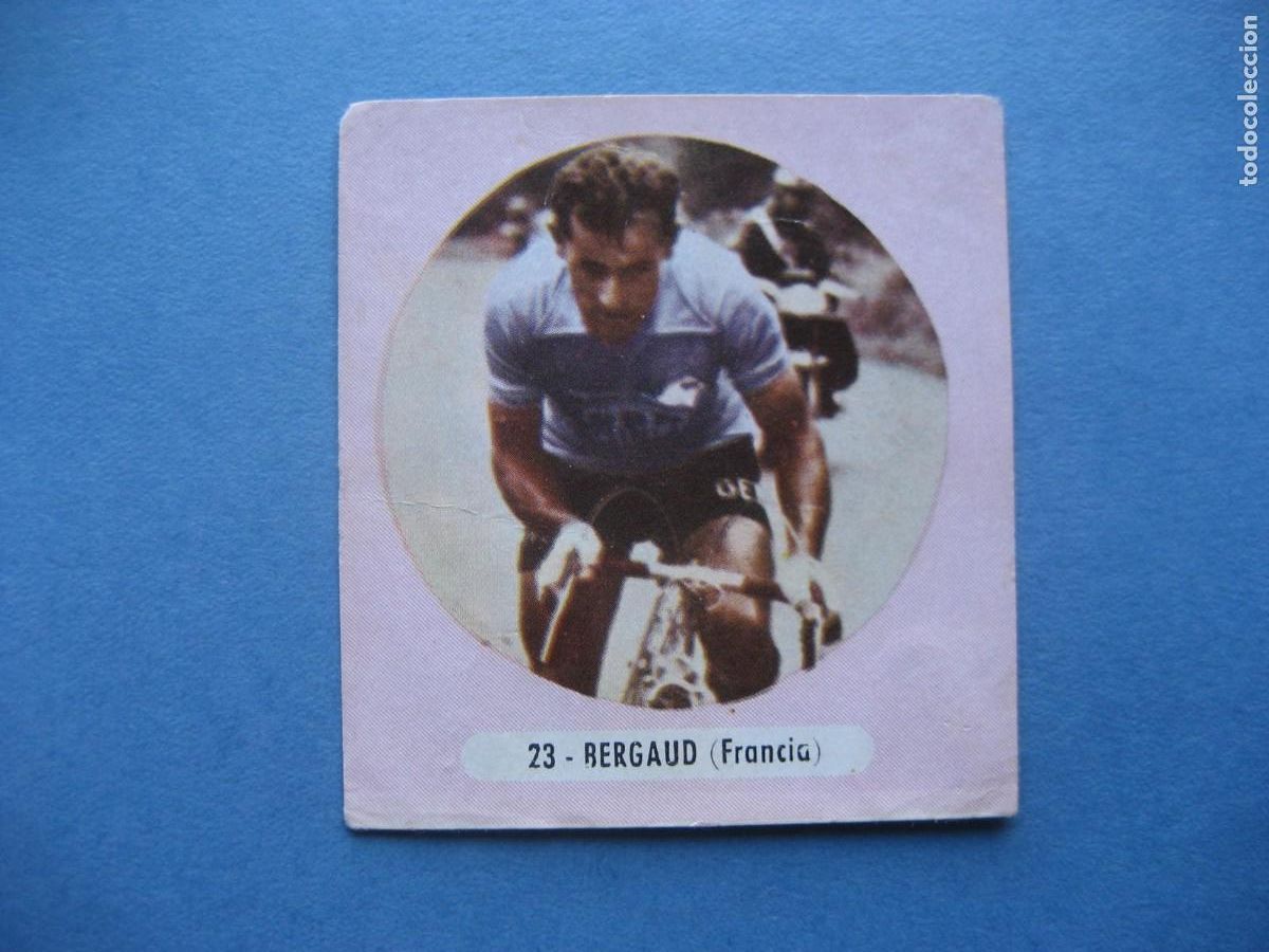 Coleccionismo deportivo: CICLISMO: CROMO N&ordm; 23 BERGAUD - FIGURAS DEL CICLISMO - EXCLUSIVAS TRIUNFO 1962
