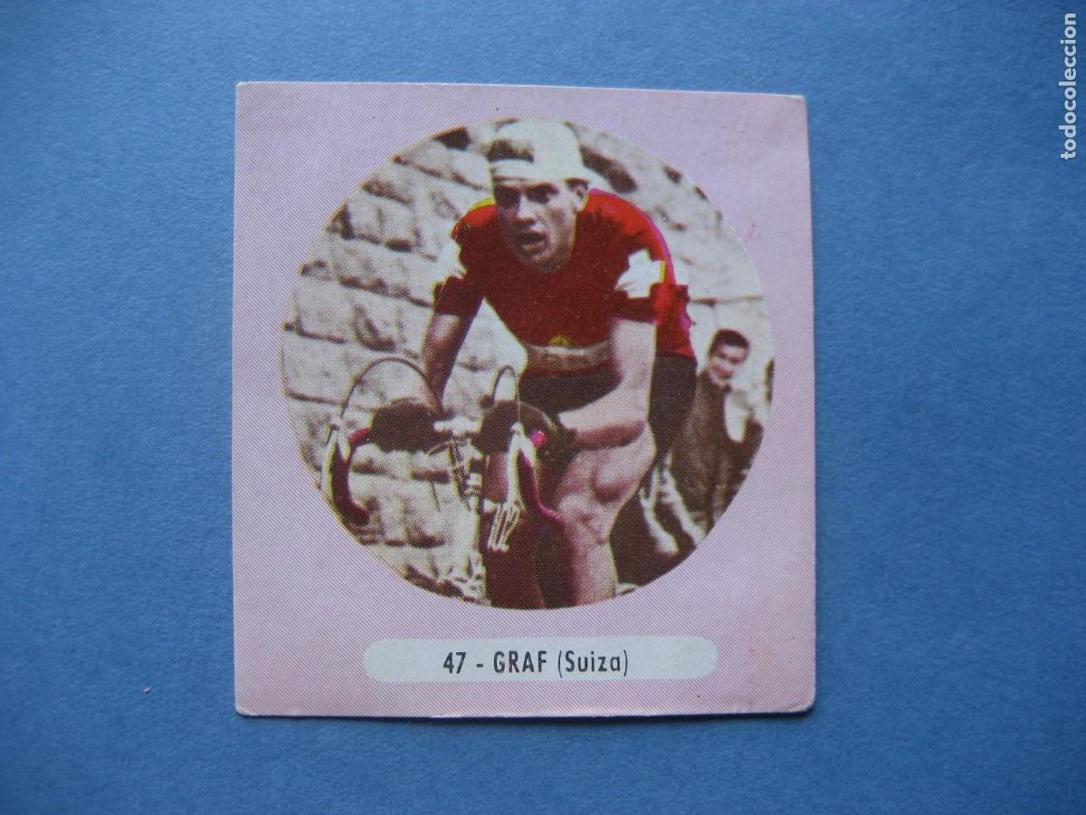 Coleccionismo deportivo: CICLISMO: CROMO N&ordm; 47 GRAF - FIGURAS DEL CICLISMO - EXCLUSIVAS TRIUNFO 1962