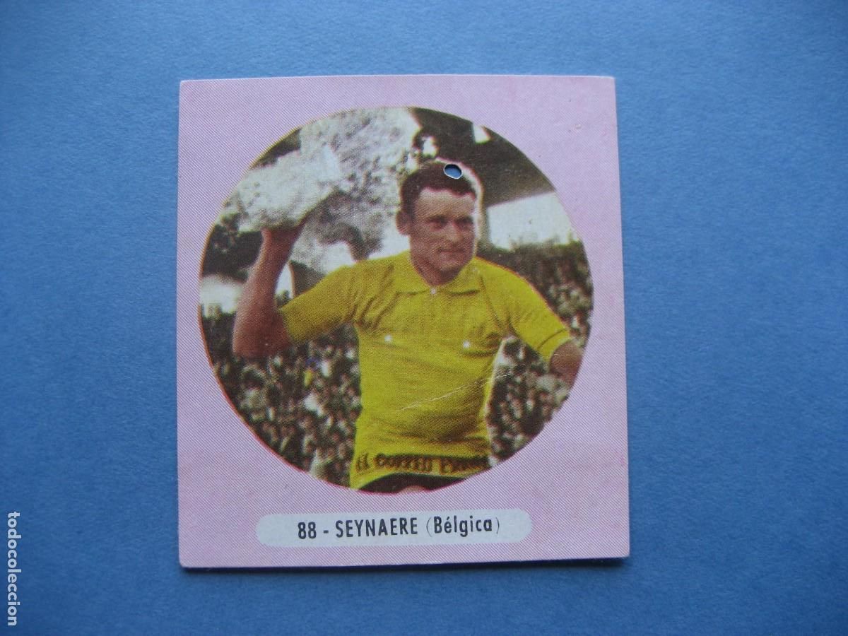 Coleccionismo deportivo: CICLISMO: CROMO N&ordm; 88 SEYNAERE - FIGURAS DEL CICLISMO - EXCLUSIVAS TRIUNFO 1962