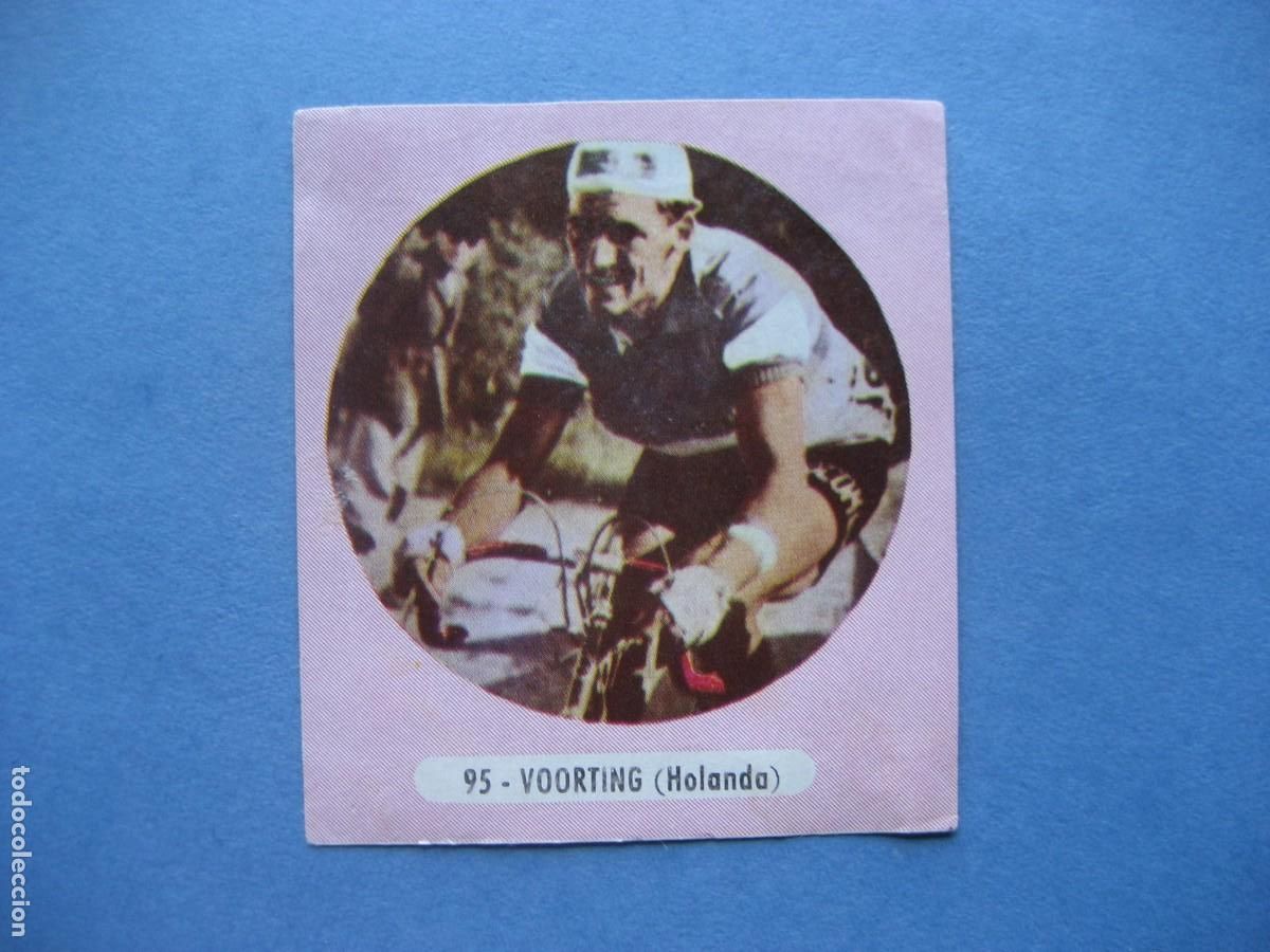 Coleccionismo deportivo: CICLISMO: CROMO N&ordm; 95 VOORTING - FIGURAS DEL CICLISMO - EXCLUSIVAS TRIUNFO 1962