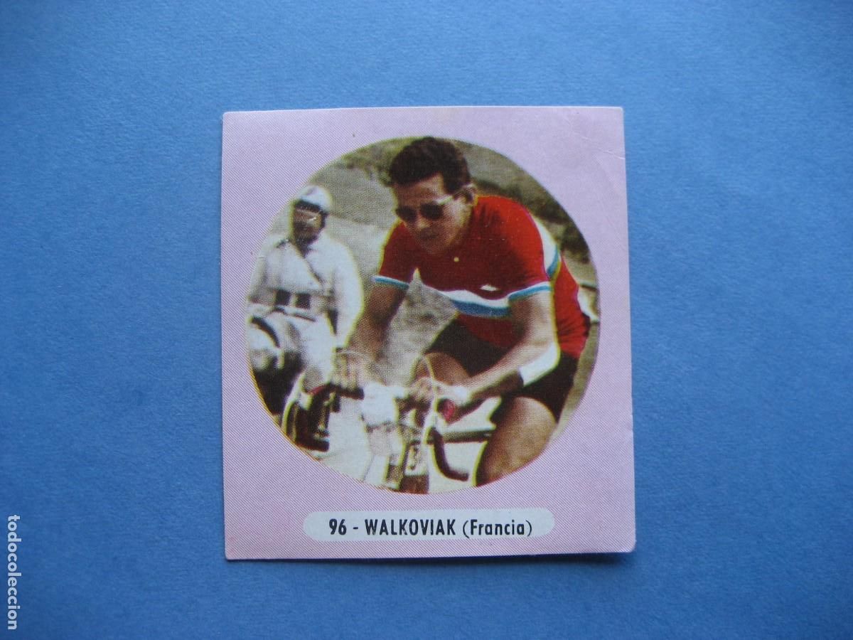 Coleccionismo deportivo: CICLISMO: CROMO N&ordm; 96 WALKOVIAK - FIGURAS DEL CICLISMO - EXCLUSIVAS TRIUNFO 1962