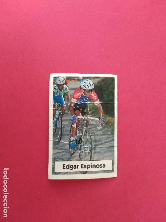 Coleccionismo deportivo: CICLISMO LA VUELTA CICLISTA DE BIMBO 1994 CROMO NUNCA PEGADO ARTIACH N&ordm; 14 EDGAR ESPINOSA