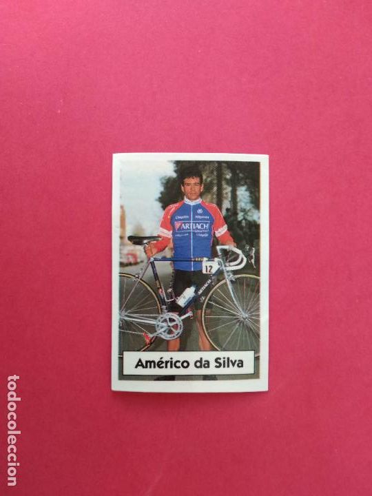Coleccionismo deportivo: CICLISMO LA VUELTA CICLISTA DE BIMBO 1994 CROMO NUNCA PEGADO ARTIACH N&ordm; 18 AMERICO DA SILVA