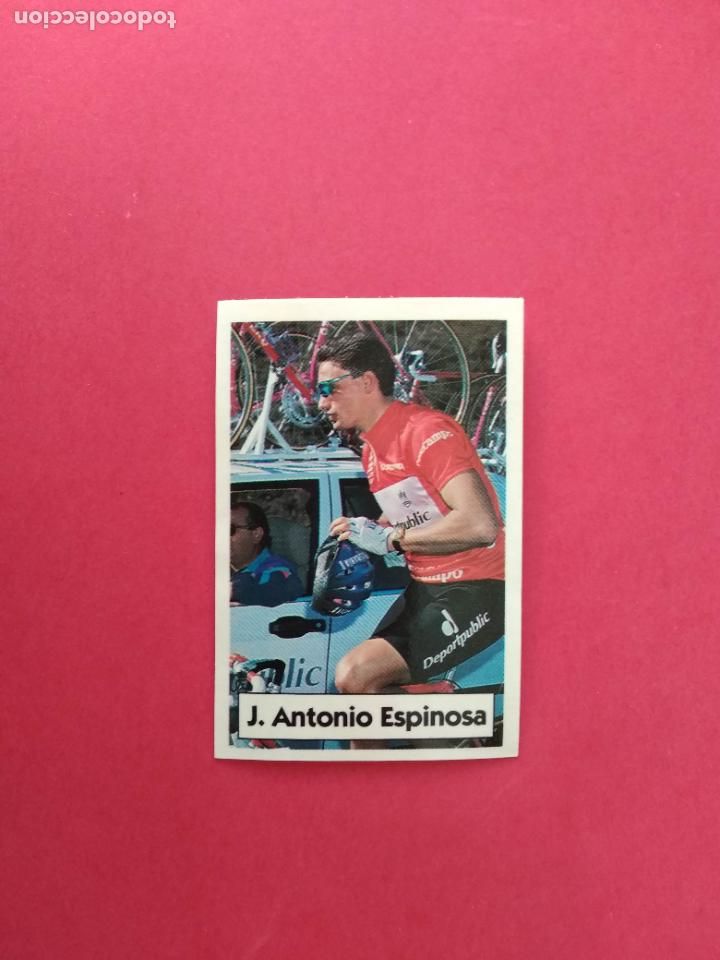 Coleccionismo deportivo: CICLISMO LA VUELTA CICLISTA DE BIMBO 1994 NUNCA PEGADO DEPORTPUBLIC OTERO N&ordm; 25 J ANTONIO ESPINOSA
