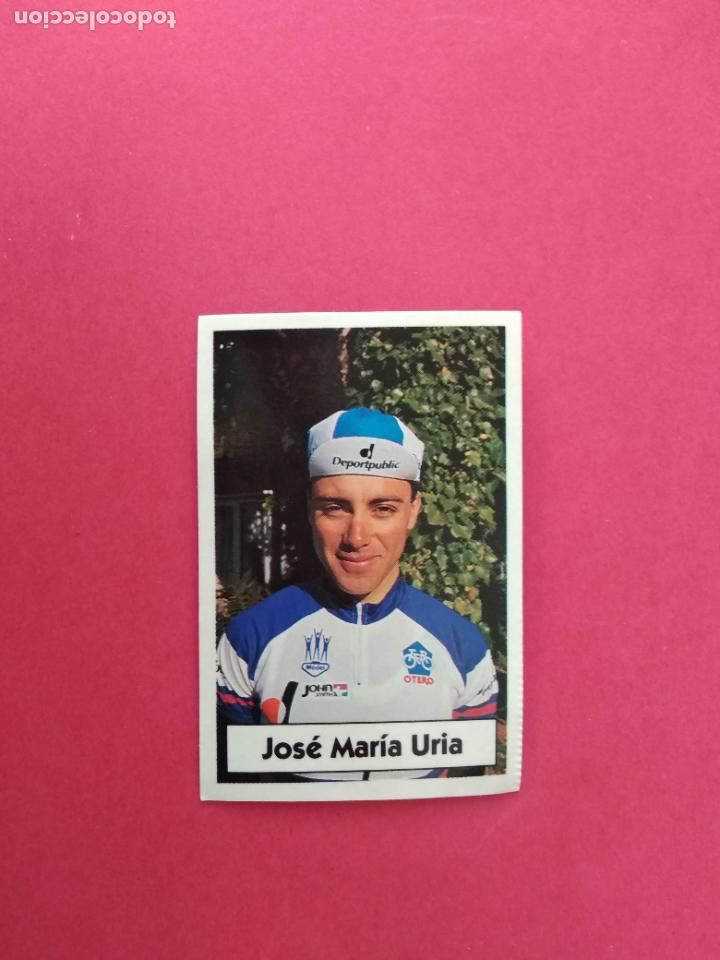 Coleccionismo deportivo: CICLISMO LA VUELTA CICLISTA DE BIMBO 1994 NUNCA PEGADO DEPORTPUBLIC OTERO N&ordm; 30 JOSE MARIA URIA