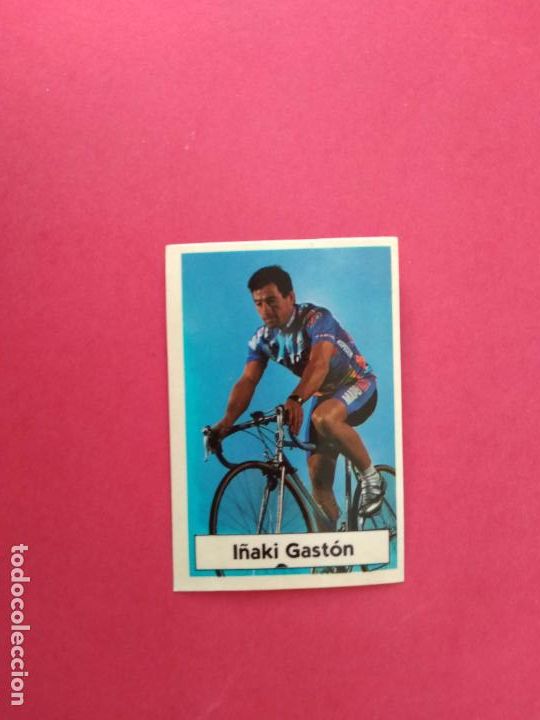Coleccionismo deportivo: CICLISMO LA VUELTA CICLISTA DE BIMBO 1994 CROMO NUNCA PEGADO MAPEI N&ordm; 64 I&Ntilde;AKI GASTON