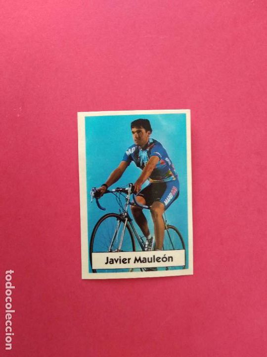 Coleccionismo deportivo: CICLISMO LA VUELTA CICLISTA DE BIMBO 1994 CROMO NUNCA PEGADO MAPEI N&ordm; 68 JAVIER MAULEON