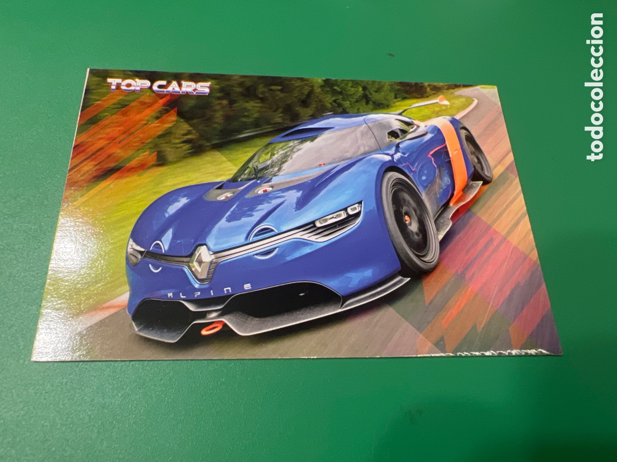 Colecionismo desportivo: A96. 105 ALPINE A110 -50 TRADING CARD. Top cars. MUNDICROMO. DREAM CARS.
