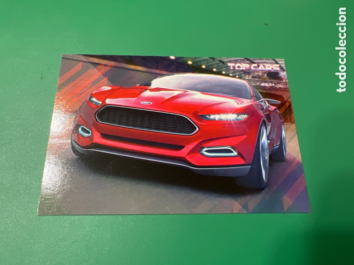Colecionismo desportivo: A100. 111 FORD EVOS CONCEPT TRADING CARD. Top cars. MUNDICROMO. DREAM CARS.