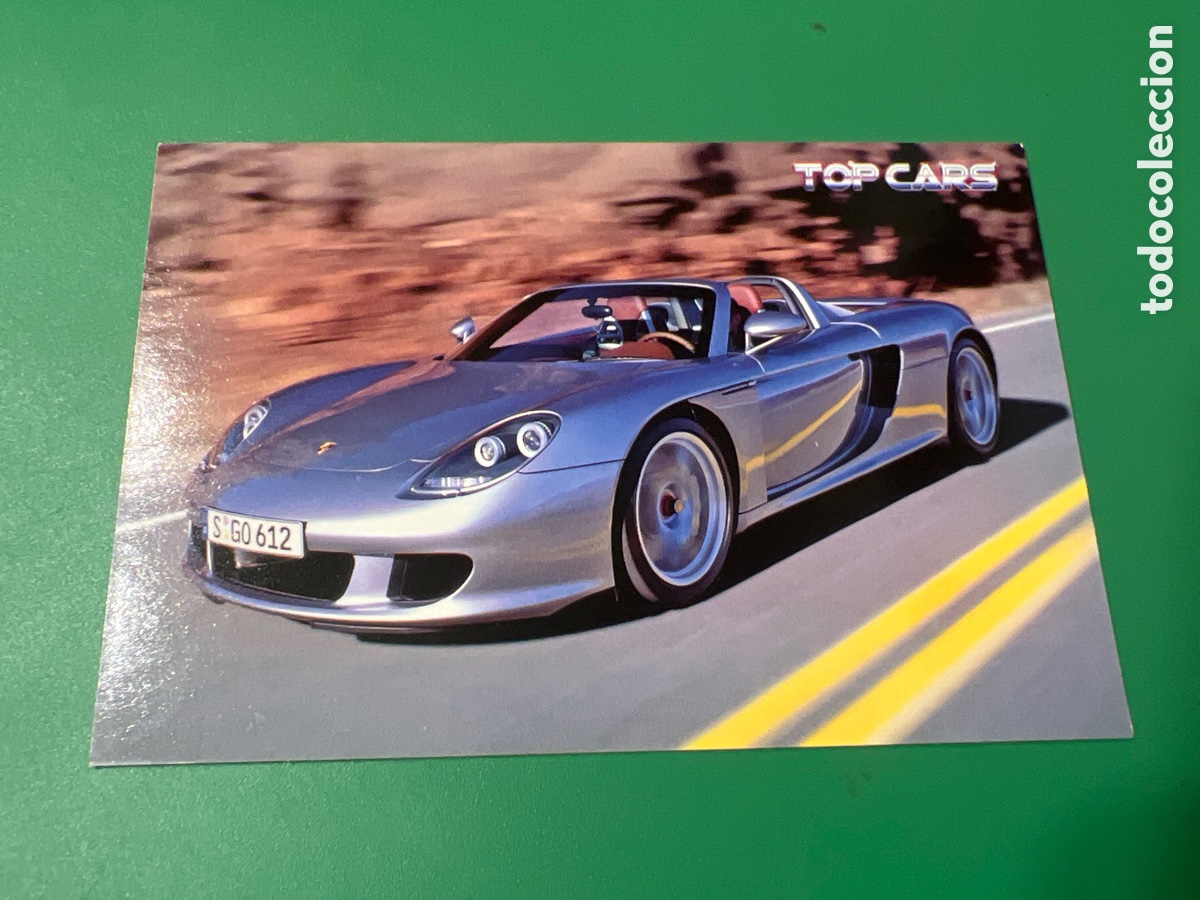 Colecionismo desportivo: A117. 158 PORCHE CARRERA GT TRADING CARD. Top cars. MUNDICROMO. DREAM CARS.