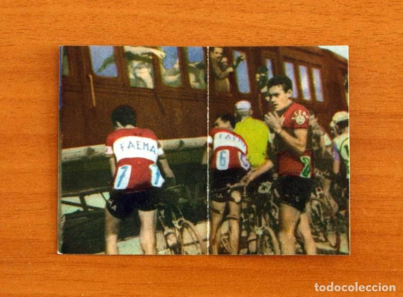 Coleccionismo deportivo: Ciclismo - 115-116 El camino cortado - Album ciclista 1962 - Editorial Vascoamericana - Nunca pegado