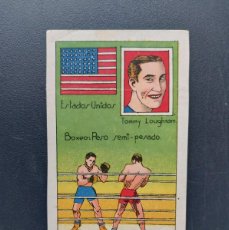Coleccionismo deportivo: TOMMY LOUGHRAM ( ESTADOS UNIDOS ) - BOXEO - CAMPEÓN MUNDIAL PESO SEMI-PESADO - 1929