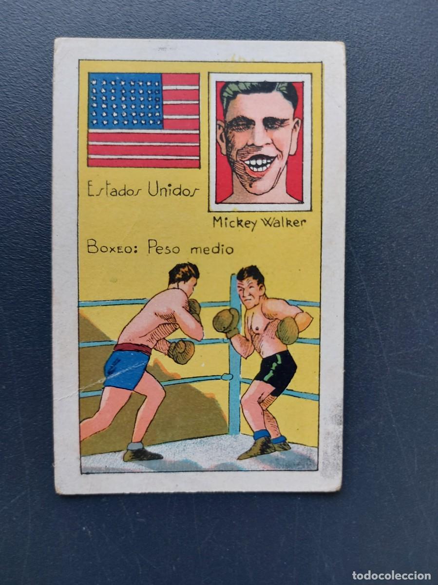 Sammelleidenschaft Sport: MICKEY WALKER ( Estados Unidos ) - Boxeo - Campeon Mundial Peso MEDIO - 1929