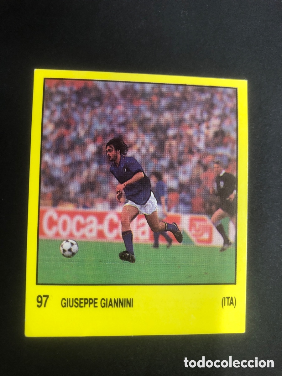 Coleccionismo deportivo: CROMO SIN PEGAR GIUSEPPE GIANNINI #97 SUPERSPORT EDITORIAL PANINI 1988