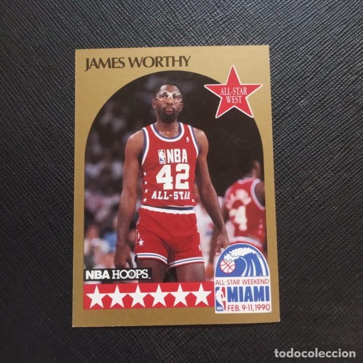 Colecionismo desportivo: JAMES WORTHY 26 ALL STAR NBA HOOPS 1990 1991 CROMO 90 91 BALONCESTO - A75 PG129