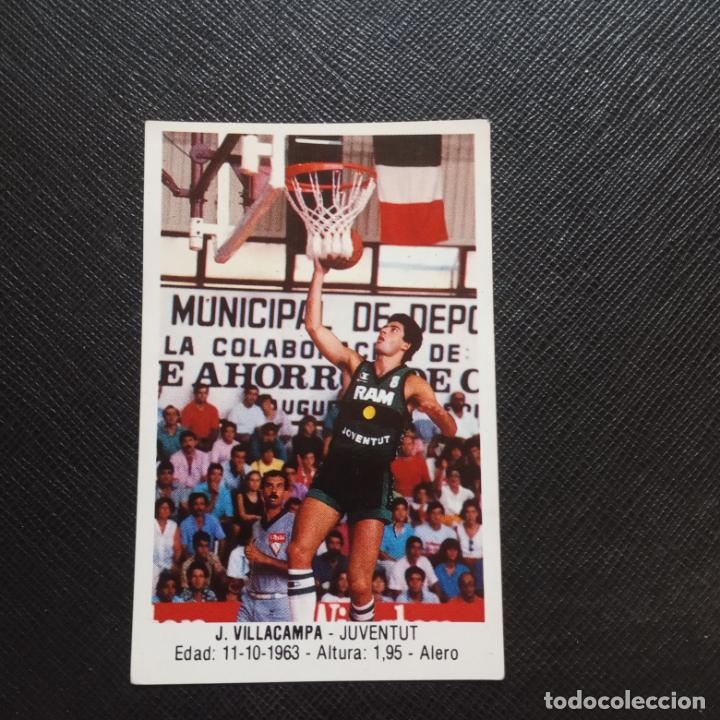 Colecionismo desportivo: VILLACAMPA 87 JUVENTUT MERCHANTE 1987 1988 CROMO 87 88 BALONCESTO LIGA SIN PEGAR - A75 PG219