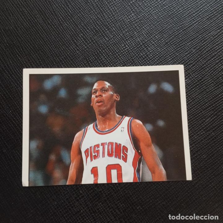 Coleccionismo deportivo: DENNIS RODMAN 191 PANINI 1991 CROMO 91 BALONCESTO NBA - SIN PEGAR - A75 PG471