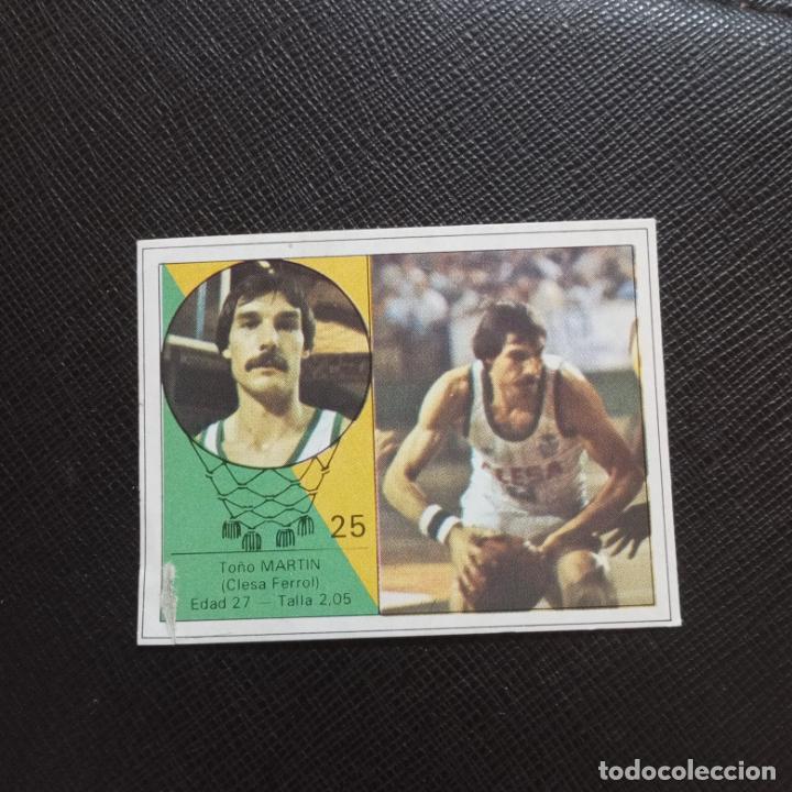 Sammelleidenschaft Sport: TO&Ntilde;O MARTIN 25 CLESA FERROL LETONA BALONCESTO 85 86 CROMO LIGA 1985 1986 - SIN PEGAR - A62 PG262 B